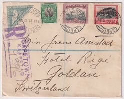 R-Brief 1927: Südafrika nach Goldau
