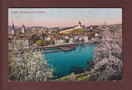 SCHAFFHAUSEN - Teil mit Munot - 1922