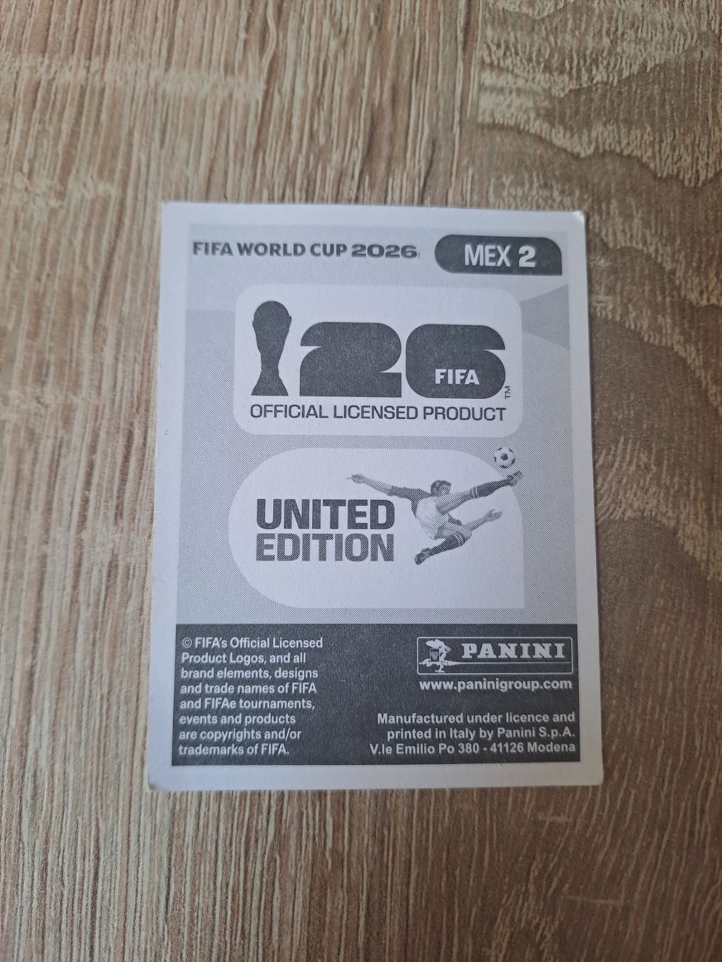 Fifa Sammelbilder & Trading cards: MEX 2 – Neu (gemäss Beschreibung) aus Pratteln von olliw 1