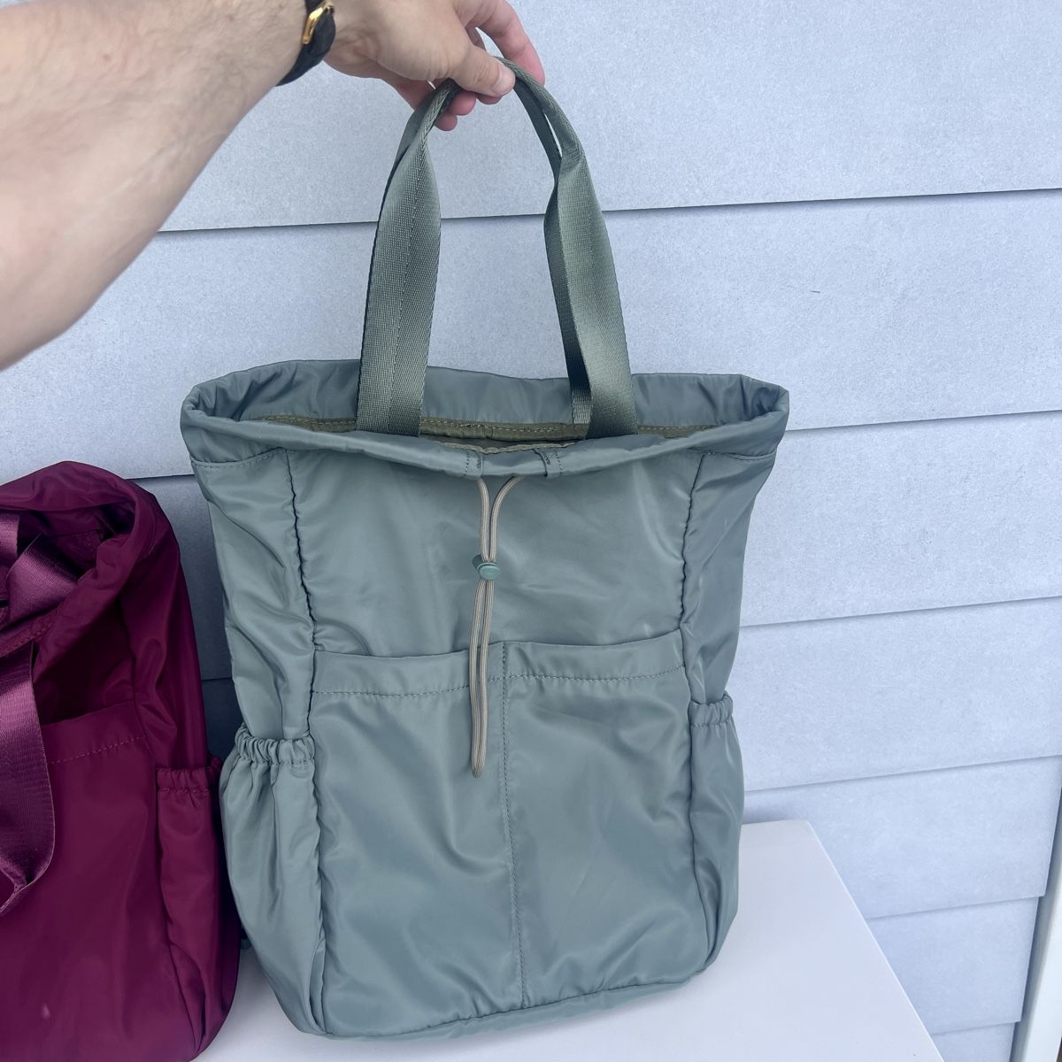Rucksäcke: 2x Stoff Rucksack Beuteltasche Backpack – Gebraucht aus Seuzach von Little_Paradies 2