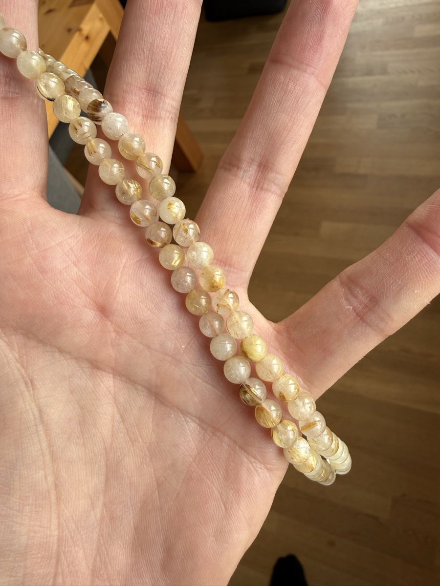 Catenine: Halskette Rutilquarz – Nuovo (secondo la descrizione) da Knonau venduto da Danyboy30 1