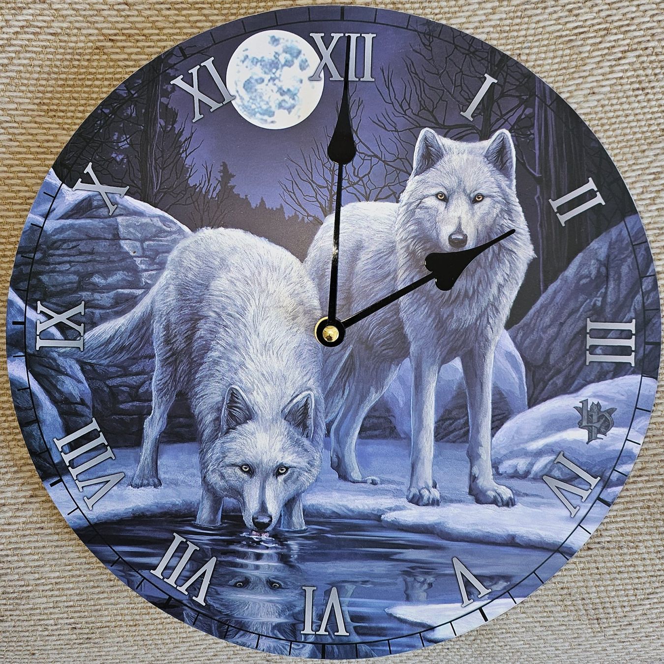 Orologi: Wanduhr "Wölfe" – Nuovo (secondo la descrizione) da Thun venduto da Shame