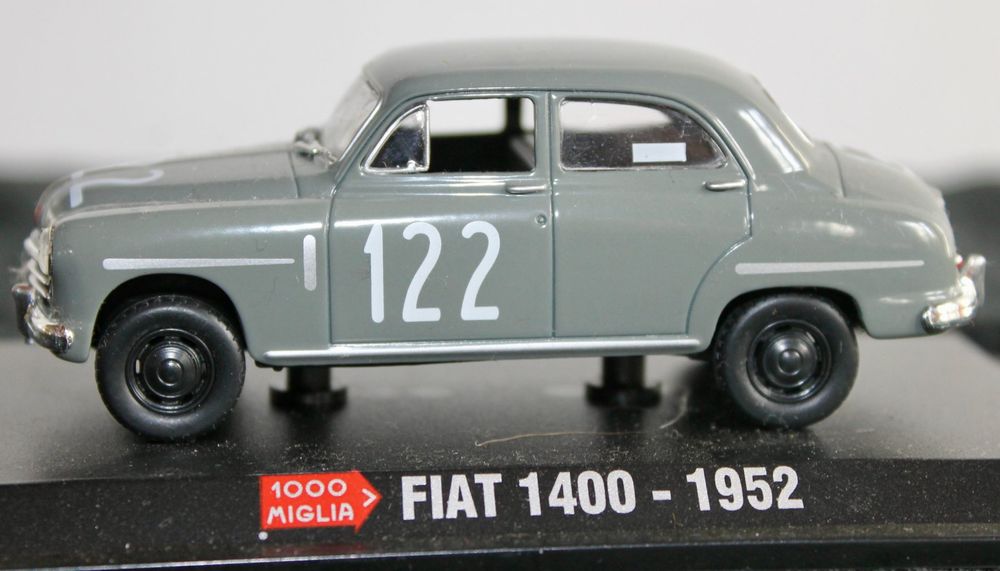 Norev Fiat Story 1/43 - Fiat 1400 A Diesel 1954 - Bleue