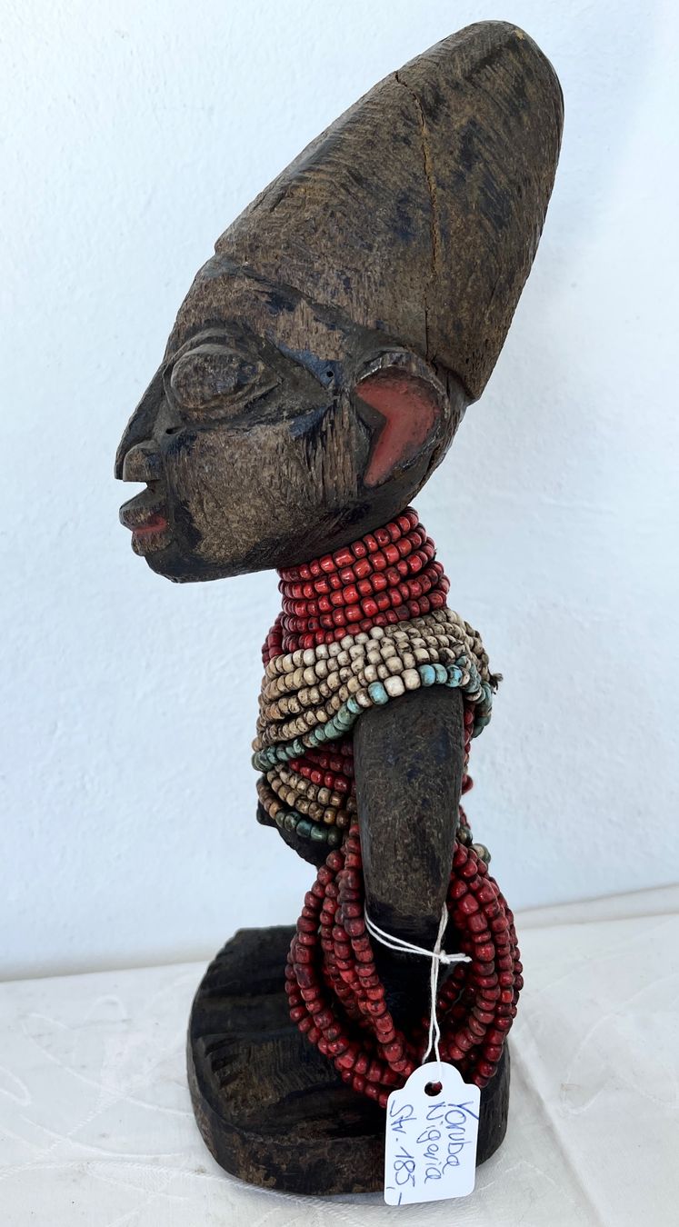 Skulpturen & Statuen: Nr. 2 alte Yoruba Ibeji Zwillingsfigur Puppe Nigeria H26 cm – Gebraucht aus Rüthi (Rheintal) von Kunsthaus777 6