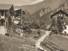 PANY: Chalets und Kurhaus, Foto-AK Hitz ~1930