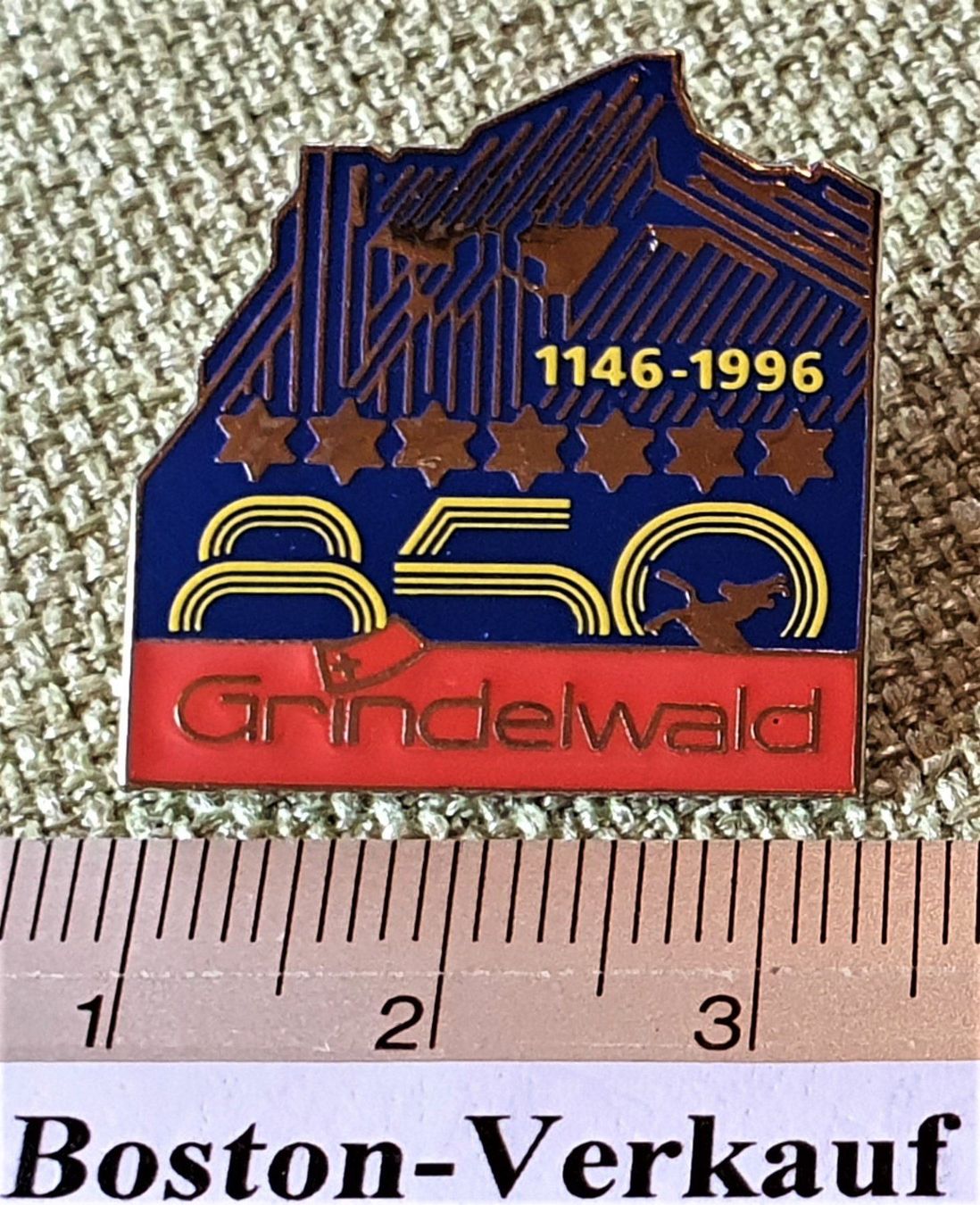 Spille: F174 - Pin 1146-1996 850 J. Grindelwald – Usato da Reinach BL venduto da Boston-Verkauf 1