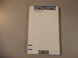 Schauspielhaus Zürich Programm 1991/92 Abo