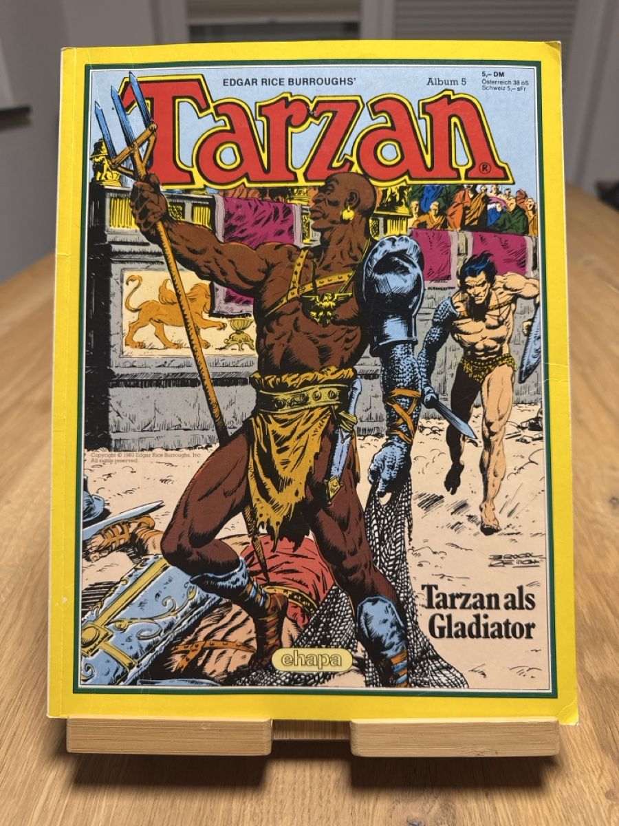 Fumetti: Tarzan als Gladiator - Comic Album 5 - Top – Usato da Kestenholz venduto da smsale23