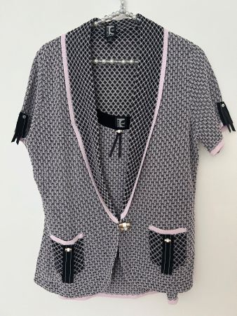 Tricot Set: Strickjacke & Top, Gr. 38, wie neu!