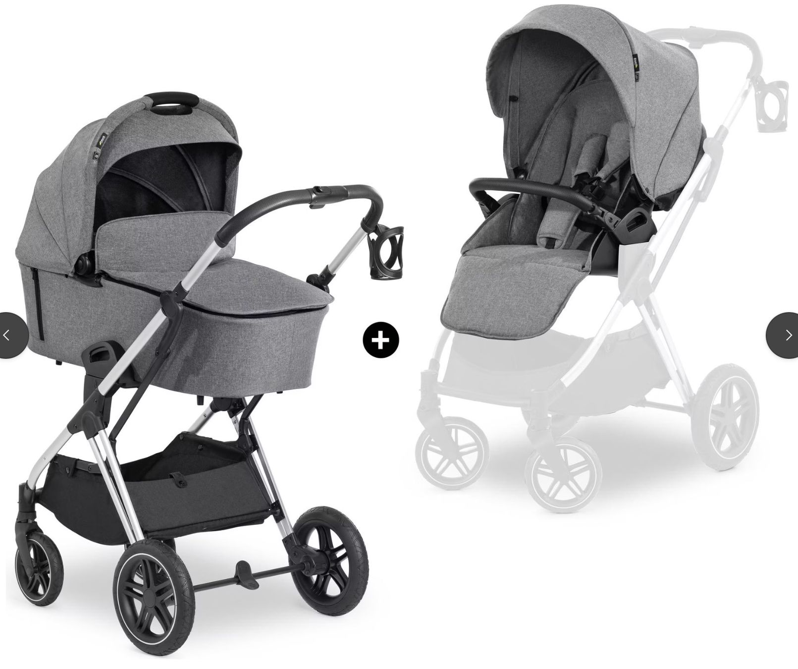Hauck Carrozzine: Kinderwagen und Buggy 2in1 von Hauck – Nuovo e nell'imballaggio originale da Maur venduto da emi_cbc2 4