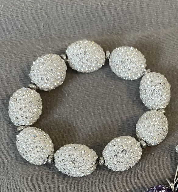 Bracciali & Braccialetti: Armband mit hochwertigen Funkelsteinchen – Nuovo (secondo la descrizione) da Dietikon venduto da Apel