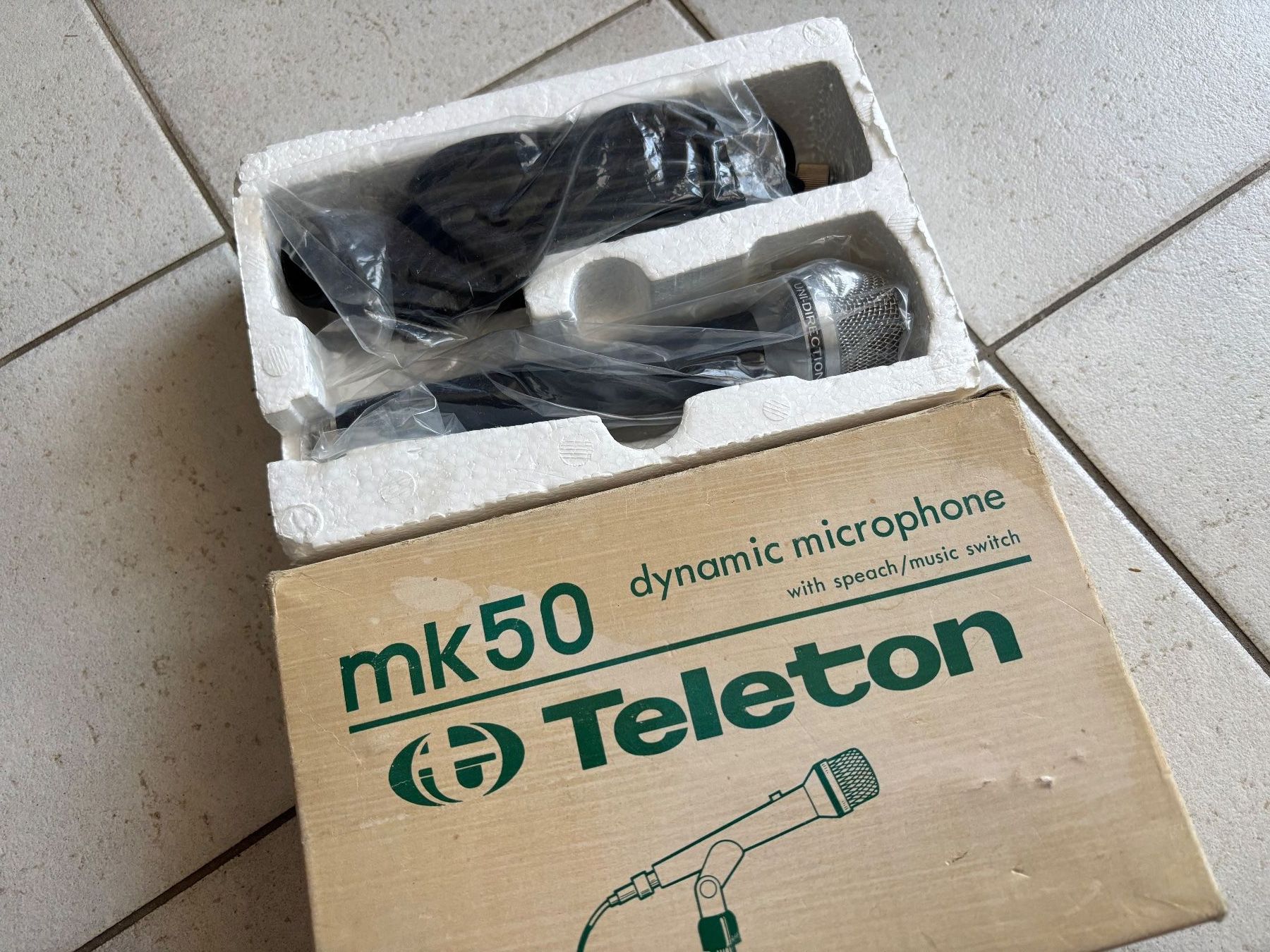 Microfoni: Teleton Mikrofon MK50 - Dynamisch, Vintage Top Zustand! – Usato da Zäziwil venduto da R1135 1