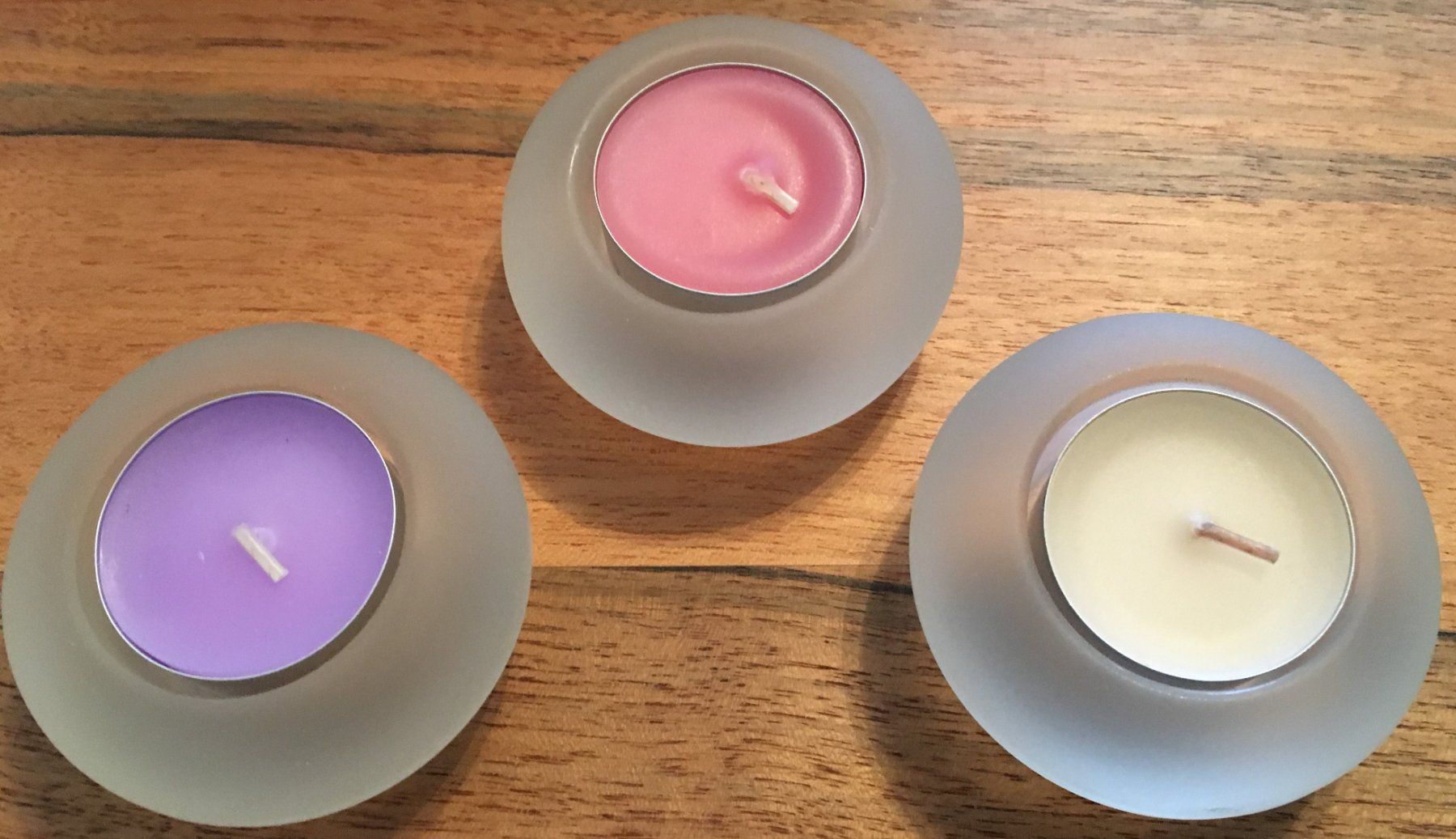 Candele: Glasleuchter mit Duftkerzen – Nuovo (secondo la descrizione) da Zürich venduto da Buechi49 1