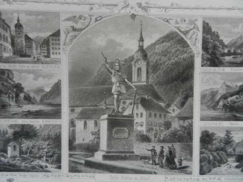 Stiche: Altdorf Souvenirblatt – Gebraucht aus Risch von Rischli15 1