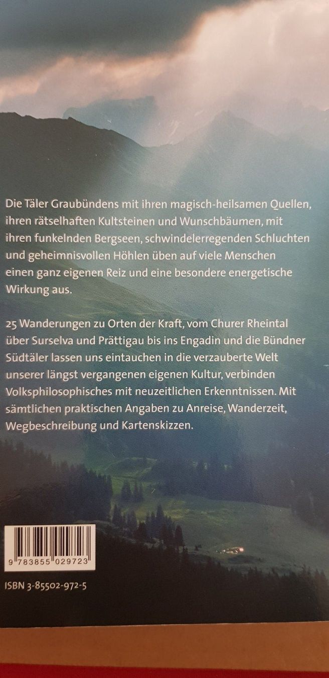 Bücher: Graubünden: Wanderungen zu Orten der Kraft – Gebraucht aus Uster von Astral 3