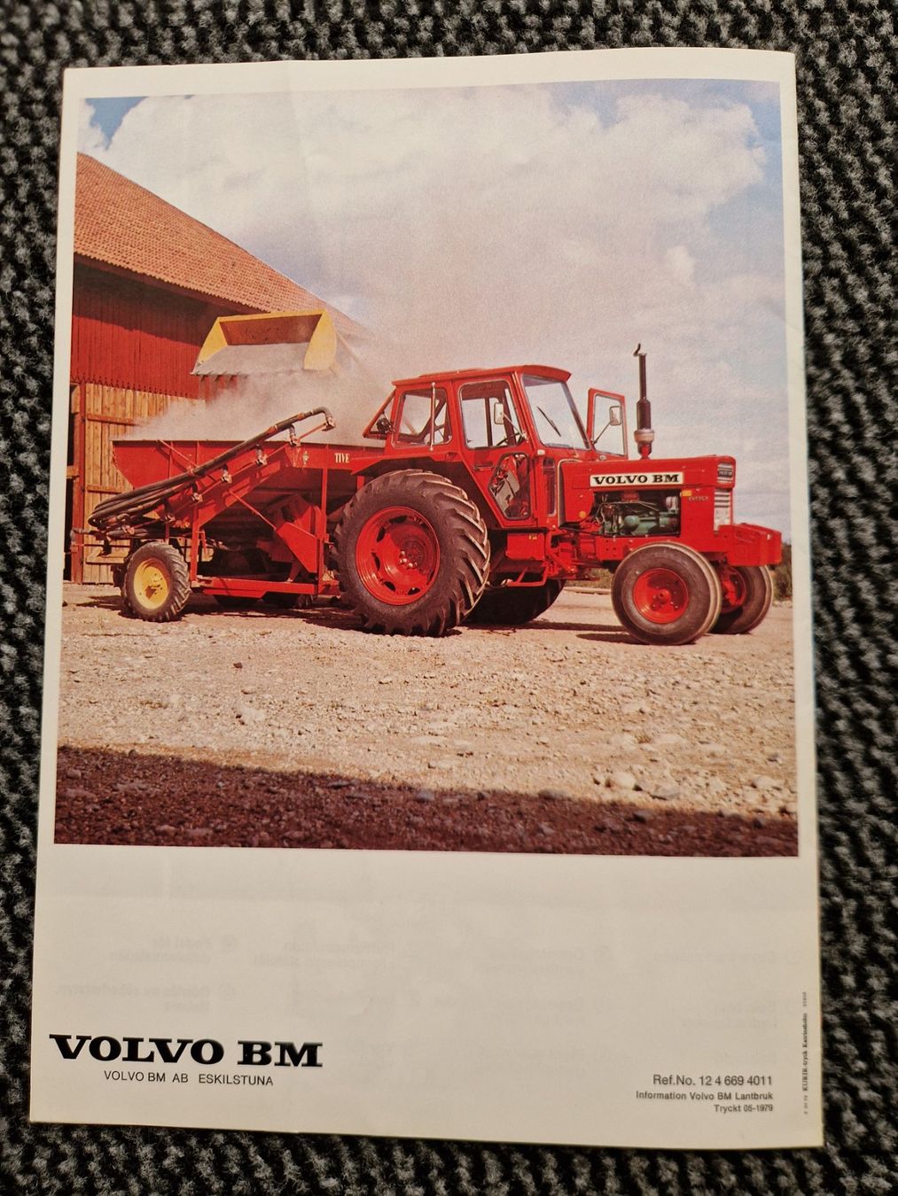 Documenti: Original Prospekt Traktor Volvo BM T650 – Usato da Dürnten venduto da Bachtel84 4