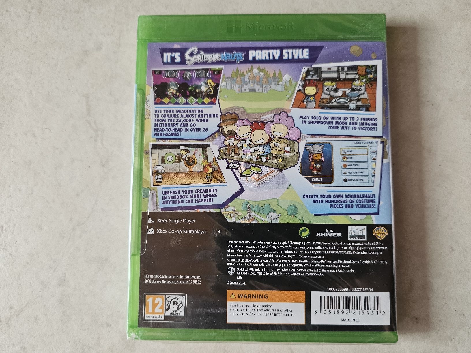 Microsoft Giochi: Scribblenauts Showdown  /  Fabrikneu XBOX ONE (EN) – Nuovo e nell'imballaggio originale da Schneisingen venduto da backstore24 1