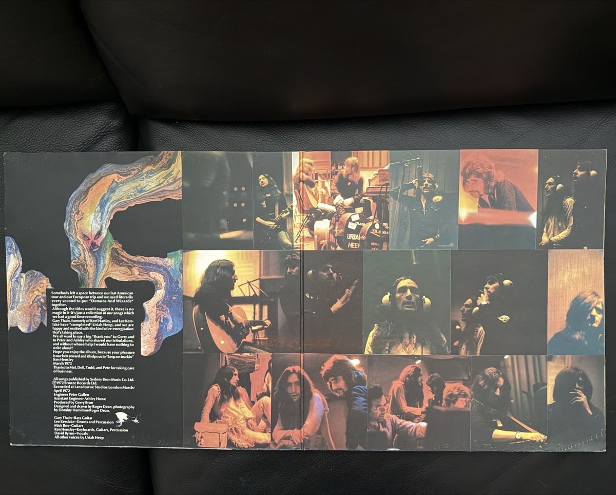 Dischi in vinile: Uriah Heep Demons and Wizards Schallplatte LP – Usato da Goldach venduto da Donpancho 3
