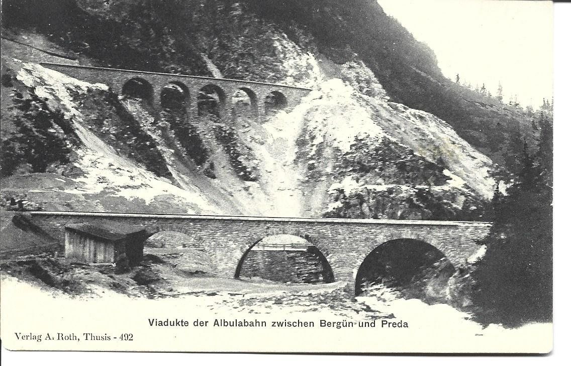 Cartes postales: AK Bahn Albula – D'occasion à Appenzell par mai25