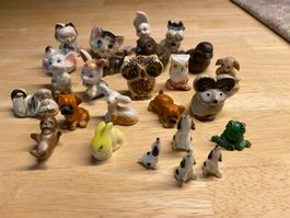 Tierfiguren für Setzkasten