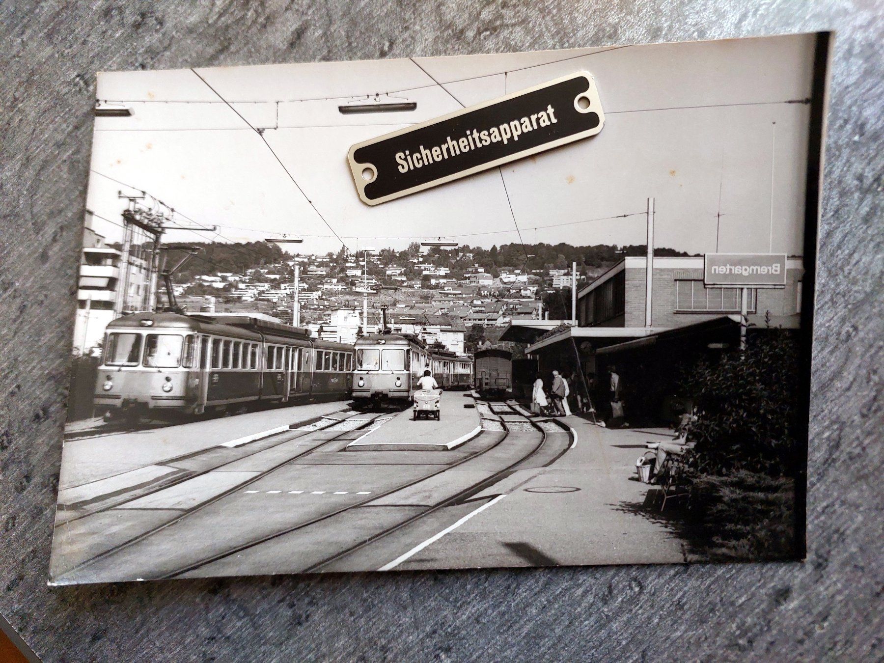 Cartoline postali: BD - Bahnhof Bremgarten (AG) - Foto – Usato da Schönenwerd venduto da Steidi