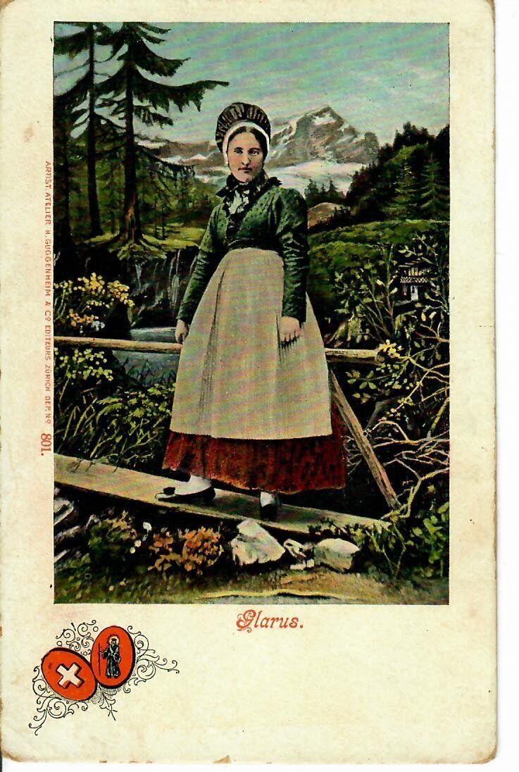 Cartes postales: Glarus – D'occasion à Hochdorf par Ziegel-16