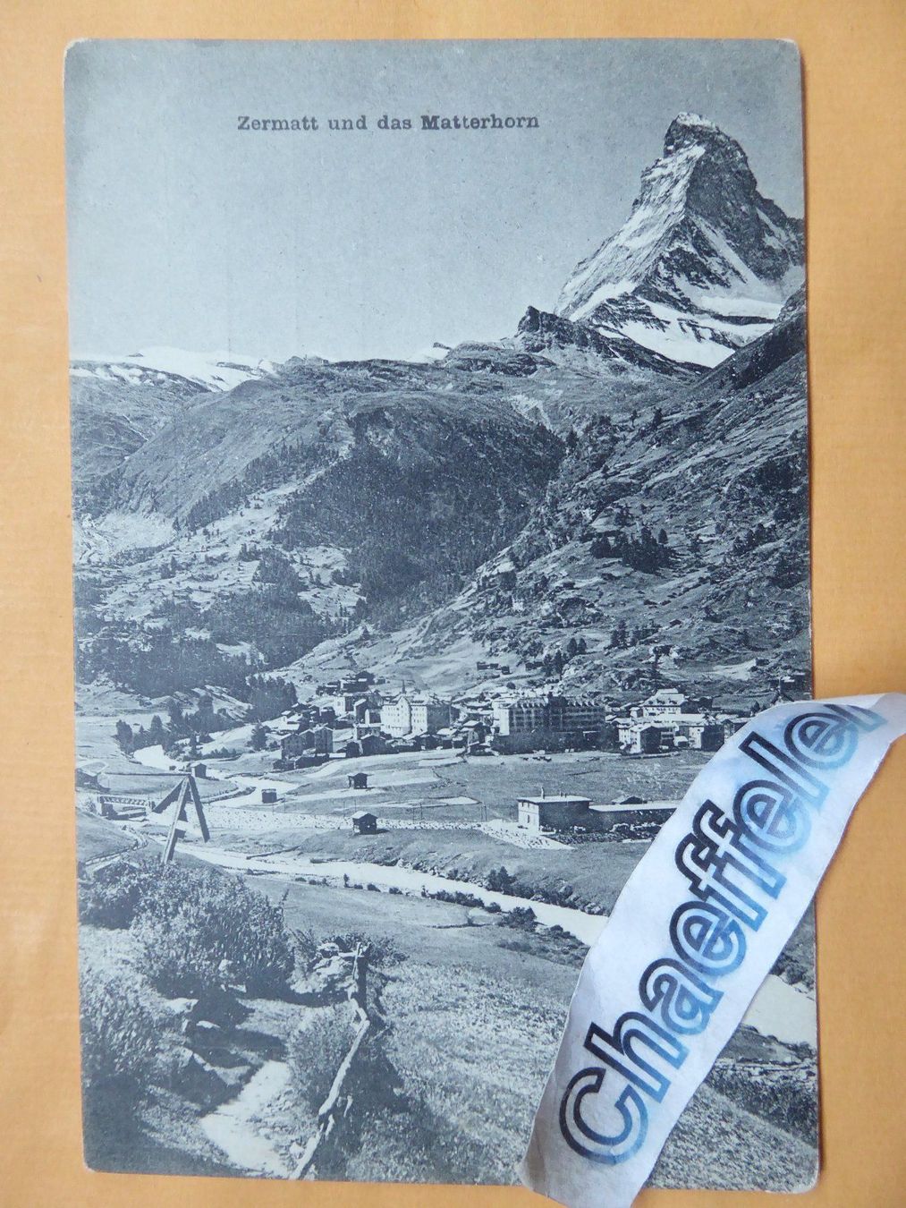 Ansichtskarten: Zermatt und das Matterhorn – Gebraucht aus Zürich von Chaeffeler