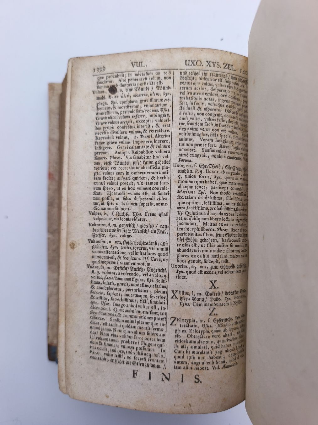Livres: LEXIKA - LATEIN - 1729 – D'occasion à Goldach par Gaip 6