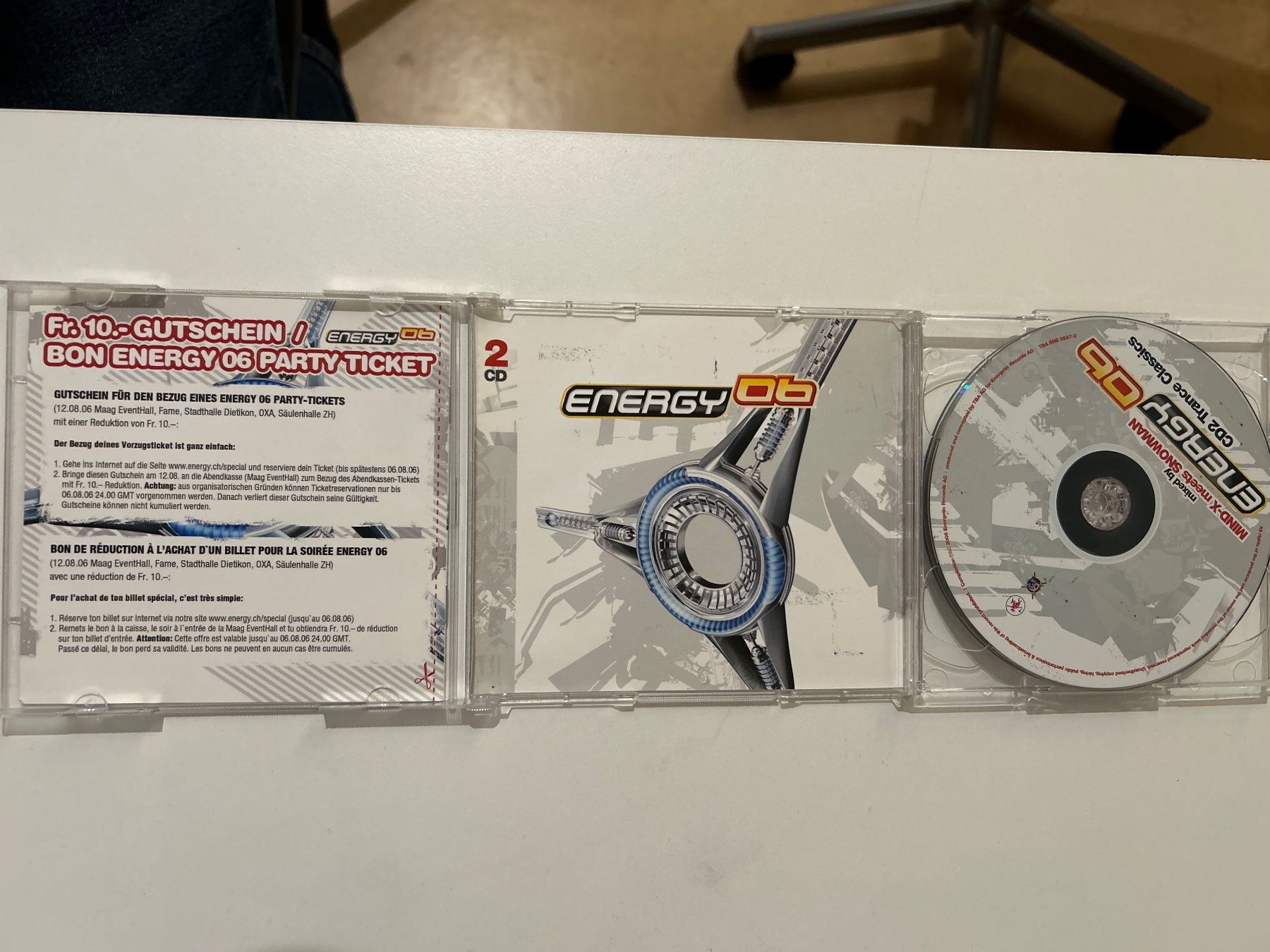 CD: CD- DJ Energy- Energy 06- Doppel CD - Trance Classics – Usato da Guntershausen venduto da Gloominati 2