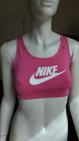 Nike Sport-BH Hot Pink Dri-FIT, |Größe M |– Perfekte Passfor