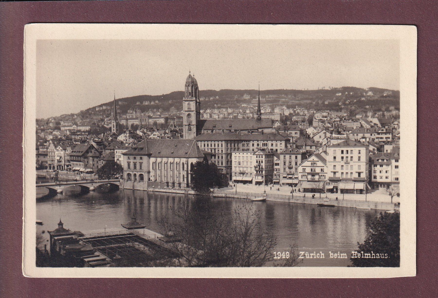 Cartoline postali: ZÜRICH beim Helmhaus – Usato da Pully venduto da nicecards