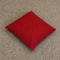 Dekokissen in Rot