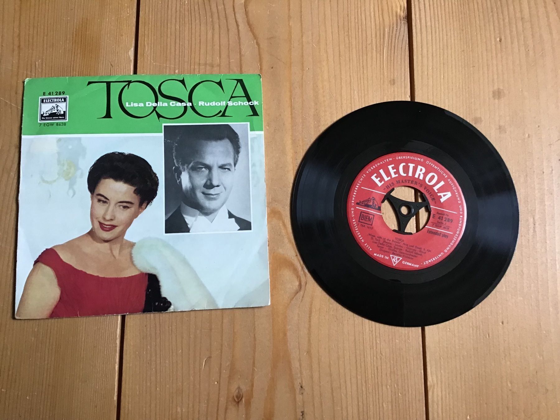 Dischi in vinile: single, R. Schock, tosca – Usato da liestal venduto da makai05