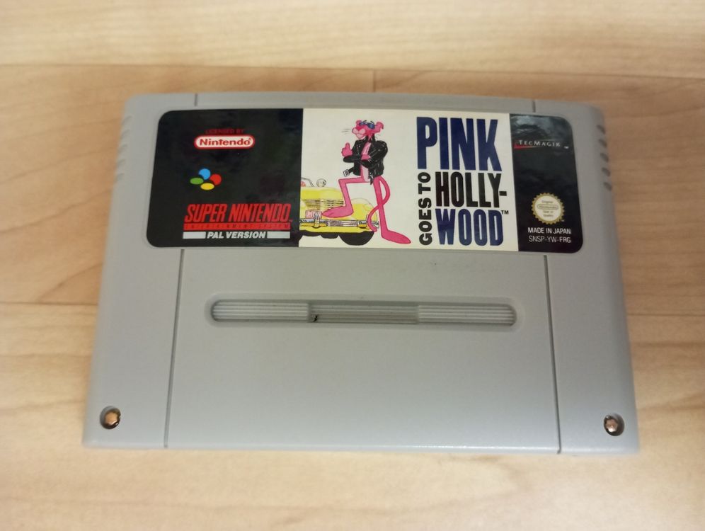 Pink goes to Hollywood SNES (Gebraucht) in Cottens FR für CHF 14 – mit ...