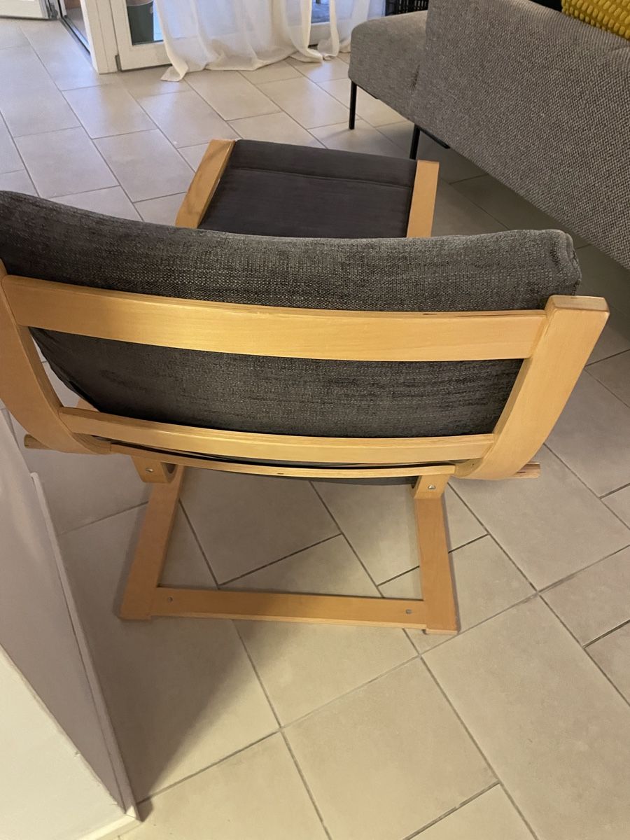 Ikea Poltrone: Sessel mit Hocker Poäng – Usato da Zürich venduto da Krisi81 2