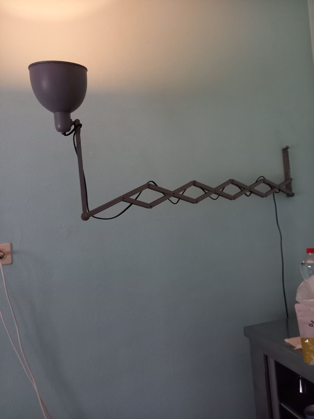 Lampade: Wand-Scherenlampe 30er – Usato da Basel venduto da bobbylein