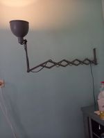 Wand-Scherenlampe 30er