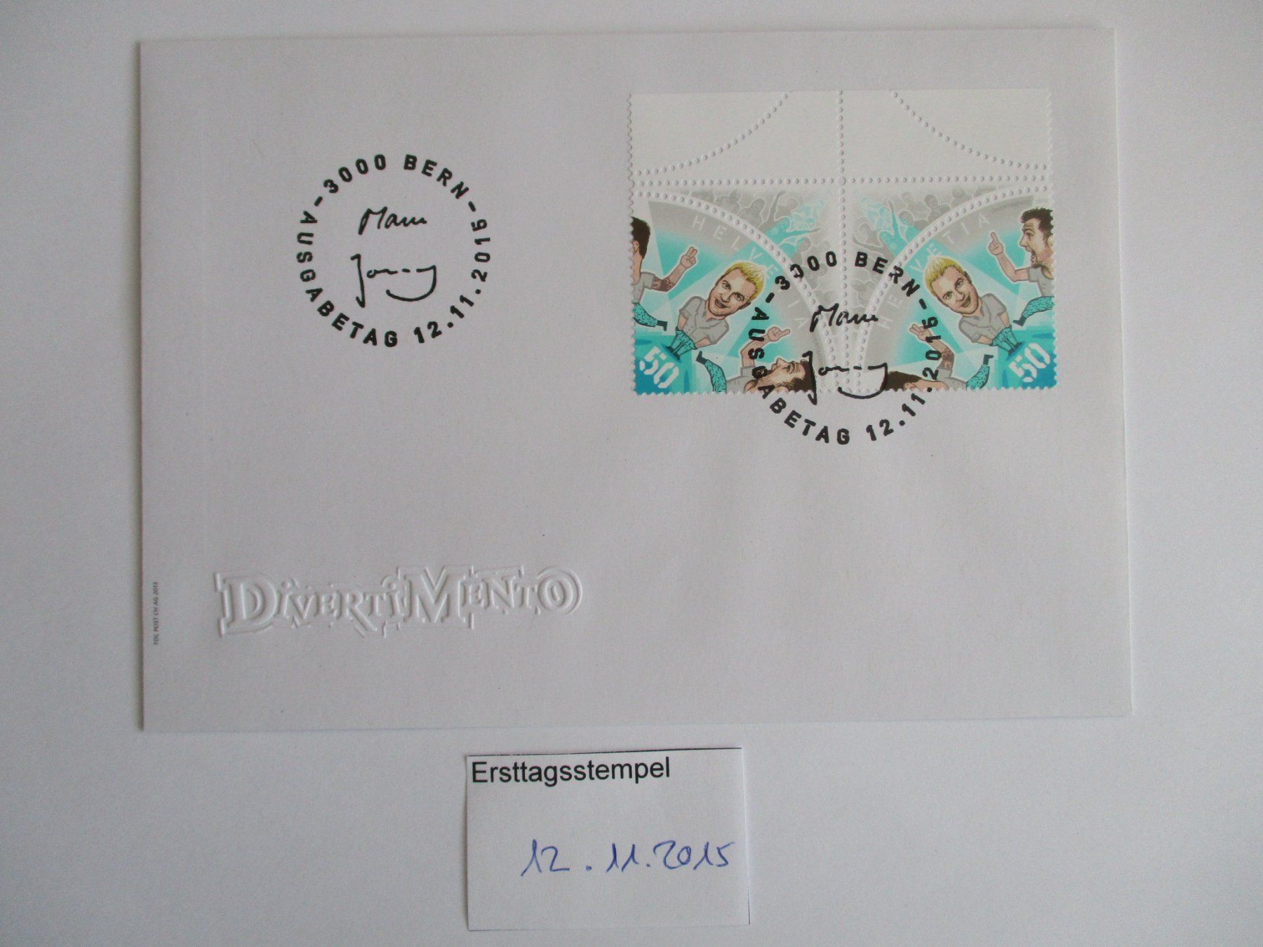 Tous les timbres: FDC Diverti Mento ZD – D'occasion à Langnau b. Reiden par Aktuell88