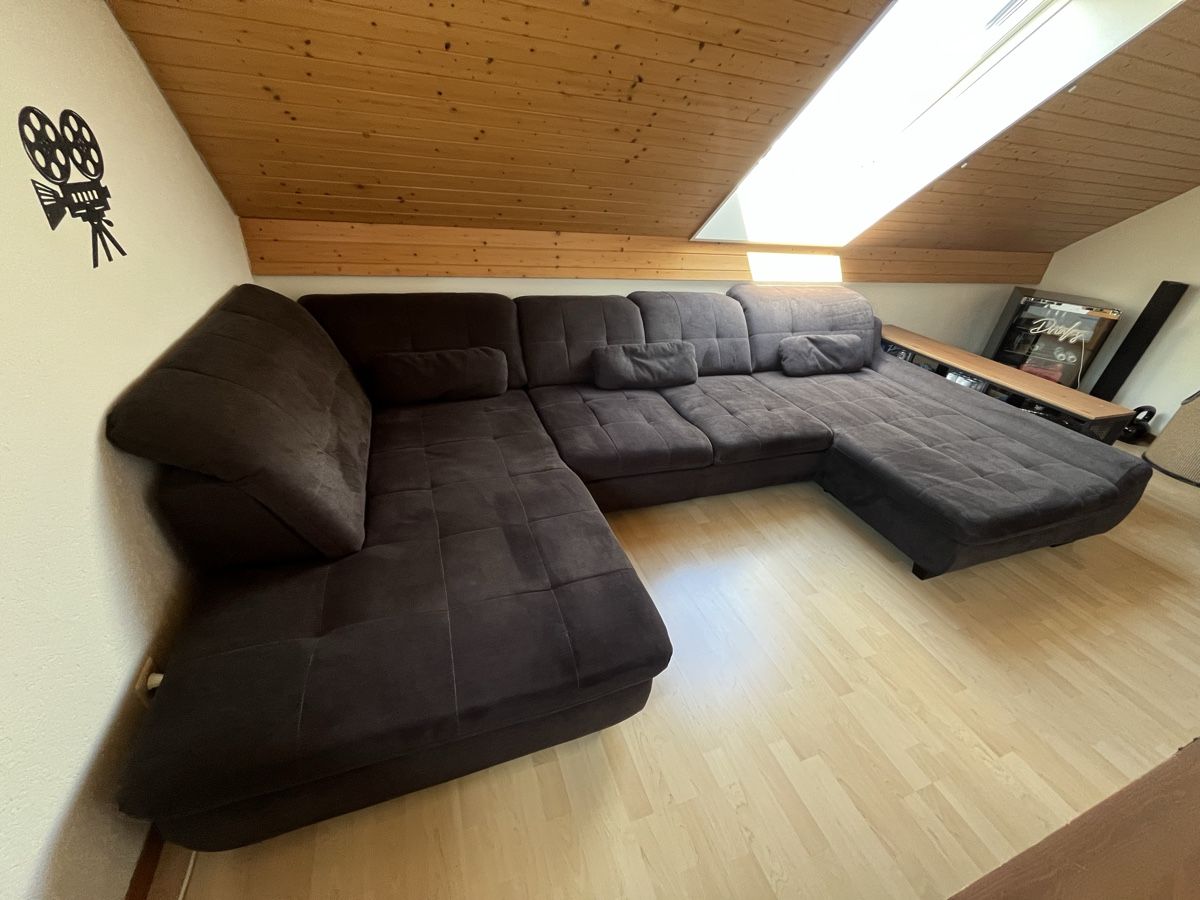 Conforama Sofas: Ecksofa in Anthrazit - Conforama Surf – D'occasion à Kaisten par lfa_2tr6 2