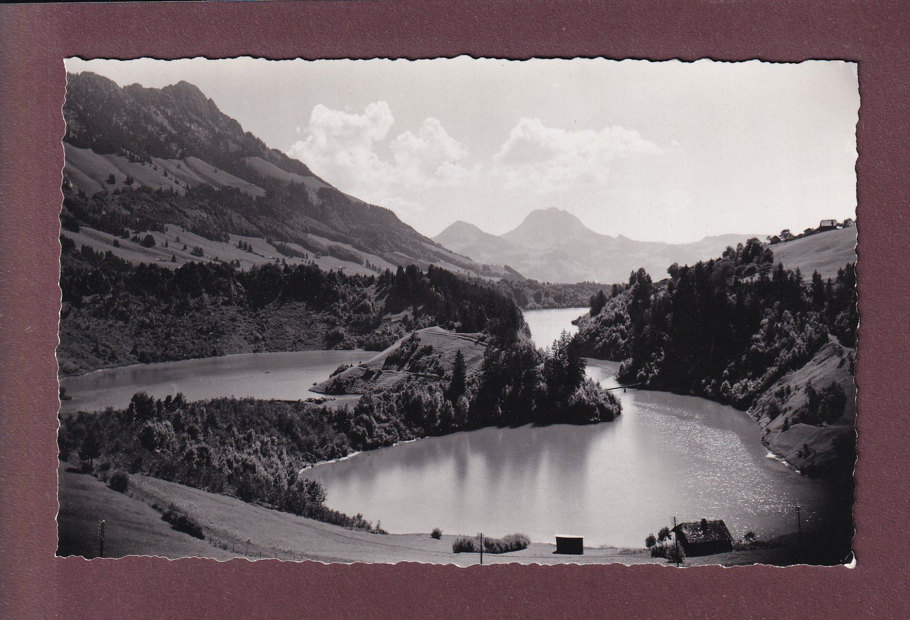 Ansichtskarten: LAC DE MONTSALVENS - Moléson – Gebraucht aus Pully von nicecards