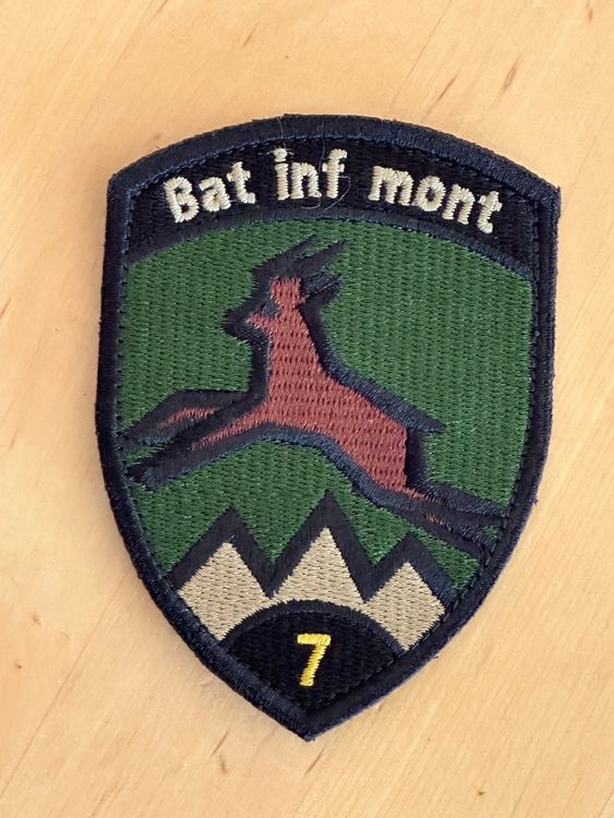 Badge militar armée XXI Bat Inf Mont 7 Klett (Gebraucht) in Le Lignon ...