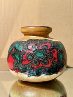 Vintage Ceramic Lava Vase - Retro 70s