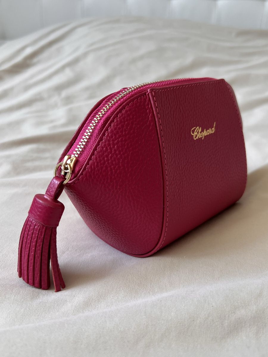 Chopard Portagioie: Chopard Kosmetiktasche Pink, neuwertig – Nuovo (secondo la descrizione) da Winterthur venduto da ChicMarkt 1
