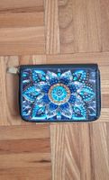 Petit porte-monnaie en diamond painting mandala/Kleines Port