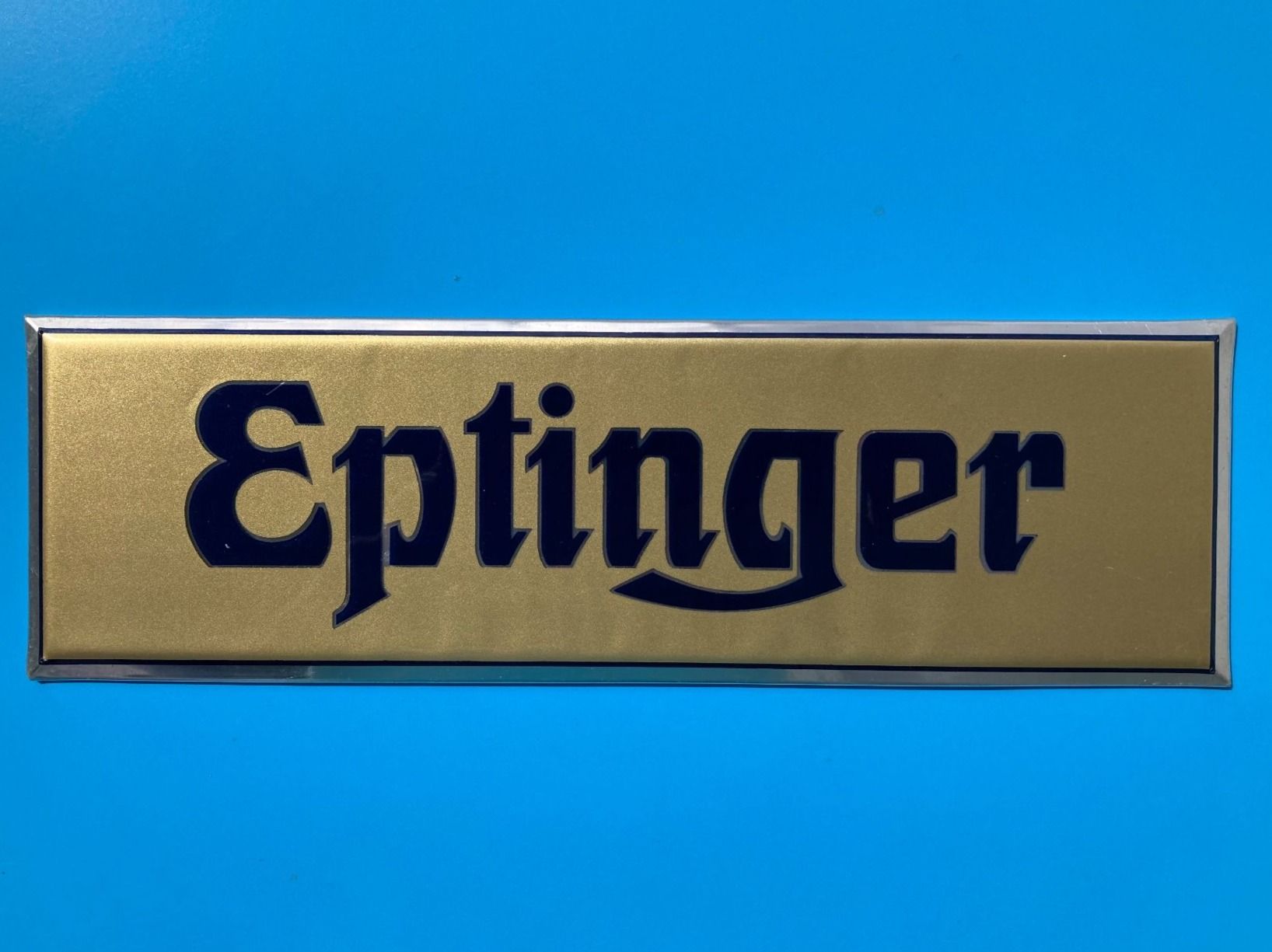 Schilder: ALTES EPTINGER / EMAILLOID / BLECH / SCHILD – Gebraucht aus Zürich von Stuchi1