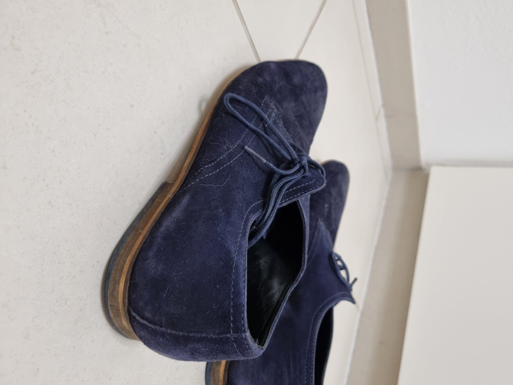 Scarpe da uomo: Anzugsschuhe Dunkelblau Pier One Gr 43 – Usato da Bassersdorf venduto da Sandy456 2