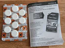 Kaffeemaschinen Reinigungstabletten