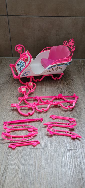 Barbie Pferde Kutsche/Schlitten Ersatzteile Kaufen auf Ricardo