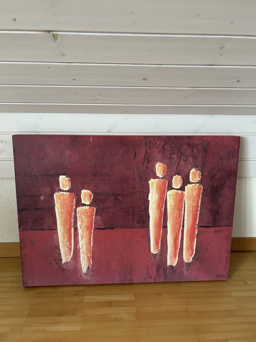 Foto & Immagini: Wandbild rot/orange – Usato da Oberkirch LU venduto da ali_7mvs