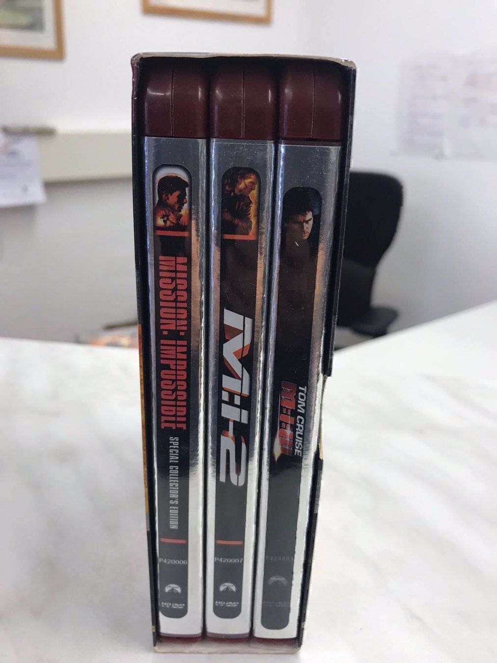 Tutti i DVDs: HD DVD Box Mission Impossible 1-3 – Usato da Oberweningen venduto da Bumblebee2 2